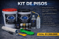 KIT PISOS CON 30 KILOS RESINA